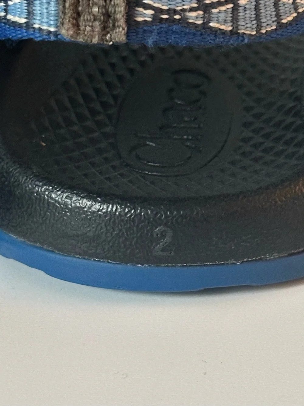 Chaco // Kids Blue and Black Adjustable Strap Sandals - Boys